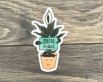 Spread Peace Sticker