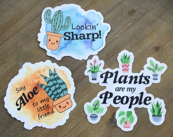 Plant Graphic Sticker Pack