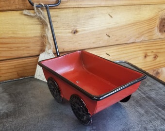 Red Wagon Planter