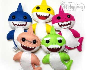 grandma shark stuffed animal