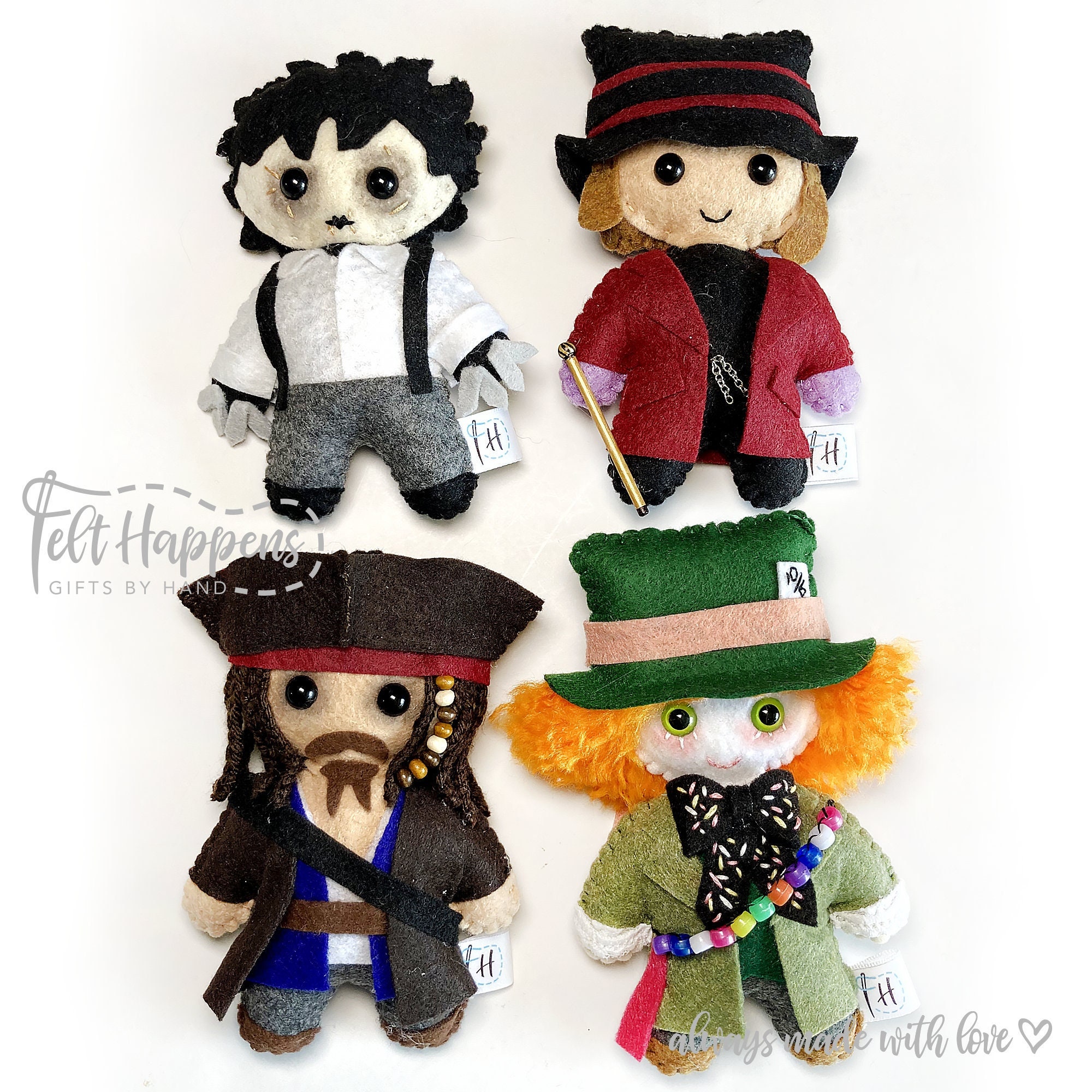Johnny depp plush - Etsy 日本