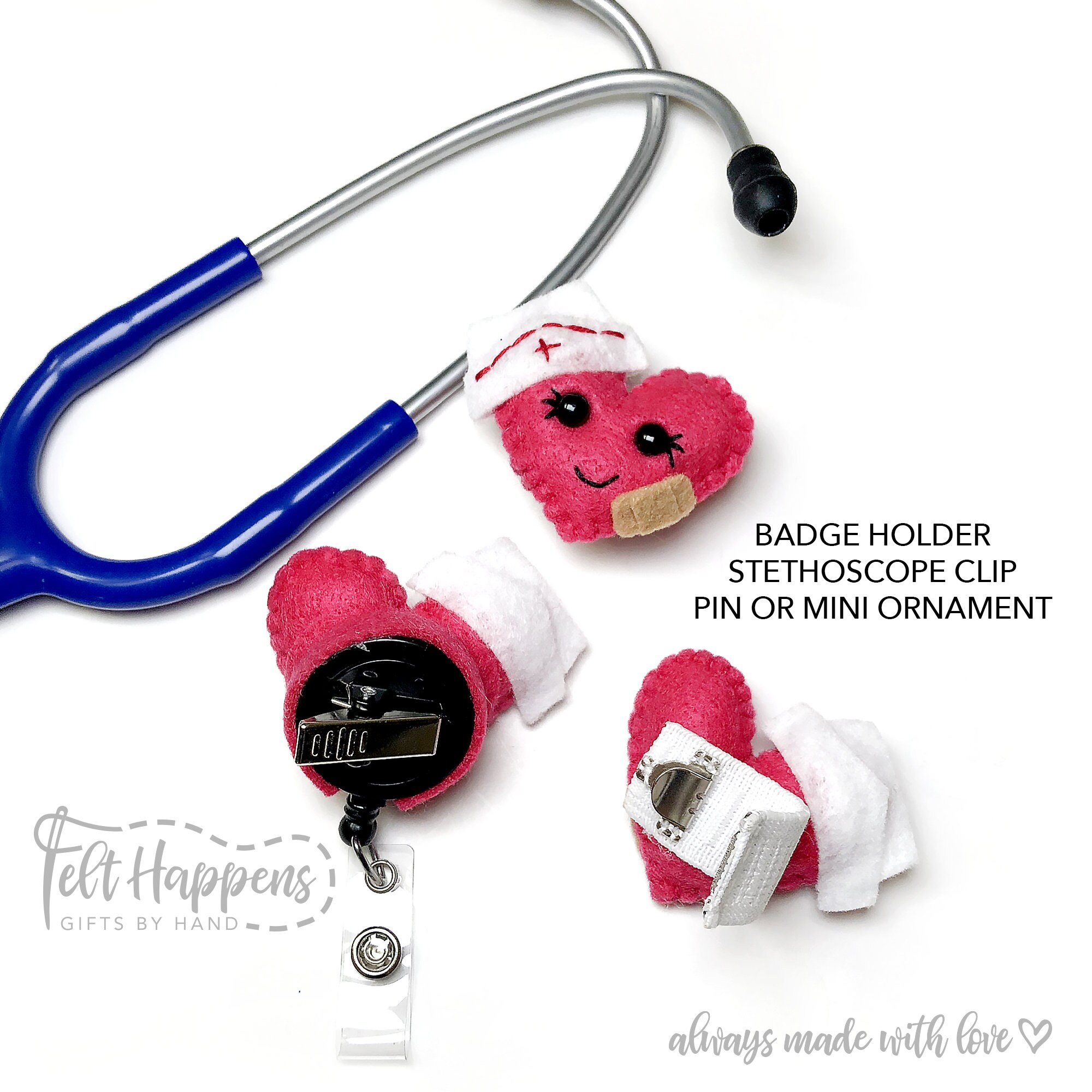 Dwight Shrute Badge Reel Ornament The Office Stethoscope Etsy