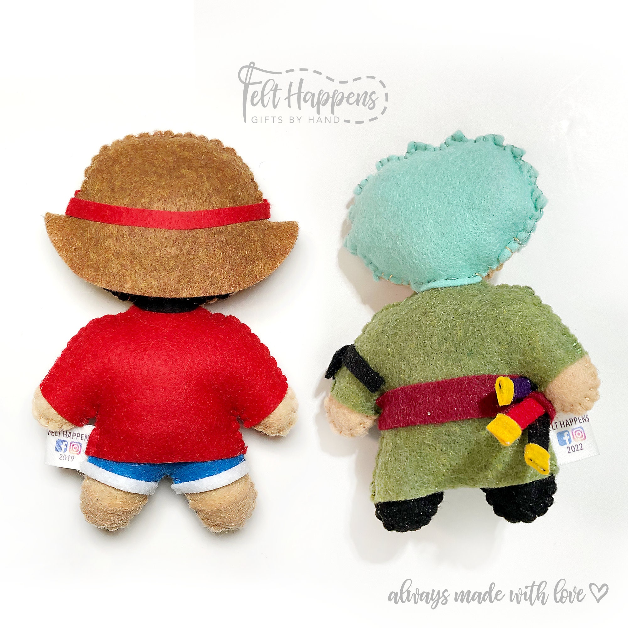 One Piece Stubbies, Luffy, Zoro, Anime, Stocking Stuffer One Piece Stubbies, Luffy, Zoro, Anime, Stocking Stuffer