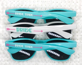 Personalized Sunglasses, Wedding Favors, Bachelorette Party, Girls Weekend, Bridesmaid Gift, Bridal Party,Bridal Gifts, Custom Sunglasses
