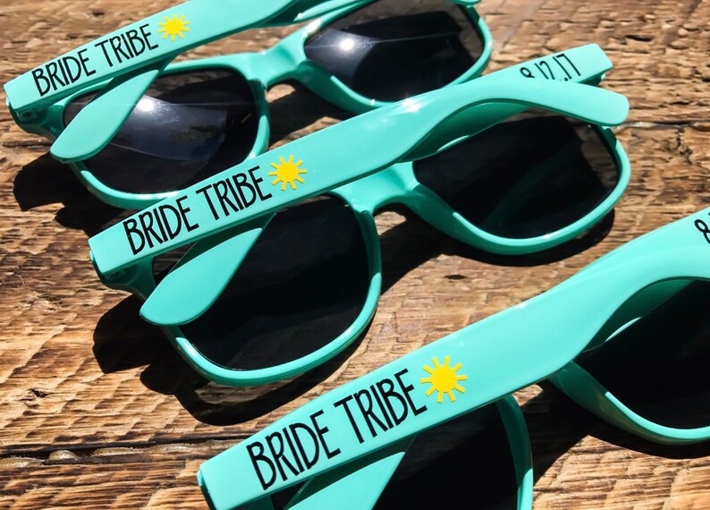 Party Sunglasses Personalized Sunglasses Wedding Favors Etsy