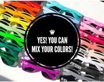 Gafas de sol personalizadas para fiestas: regalos de despedida de soltera personalizados