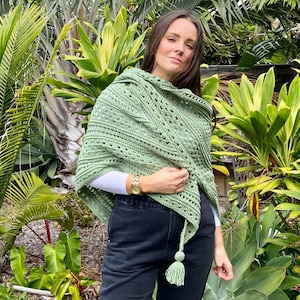 Rosanna Shawl - CROCHET PATTERN in UK terms