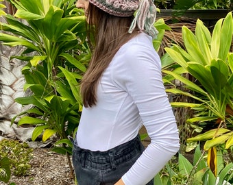Cappello Boho Fun - MOTIVO ALL'UNCINETTO in termini britannici