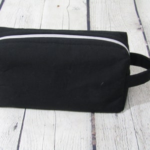 Travel Cosmetic bag, Travel kit, personalized bag, pencil pouch, solid color bag, makeup bag, dice bag