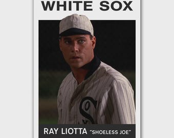 Field of Dreams Ray Liotta "Shoeless Joe" ACEO Novelty Art Baseball Card in Top Loader Card Case
