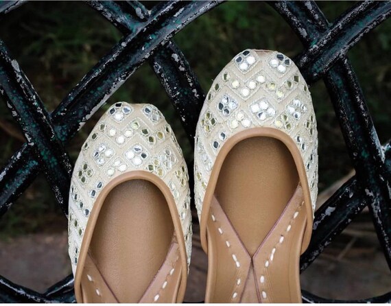 Embellished khussa deals