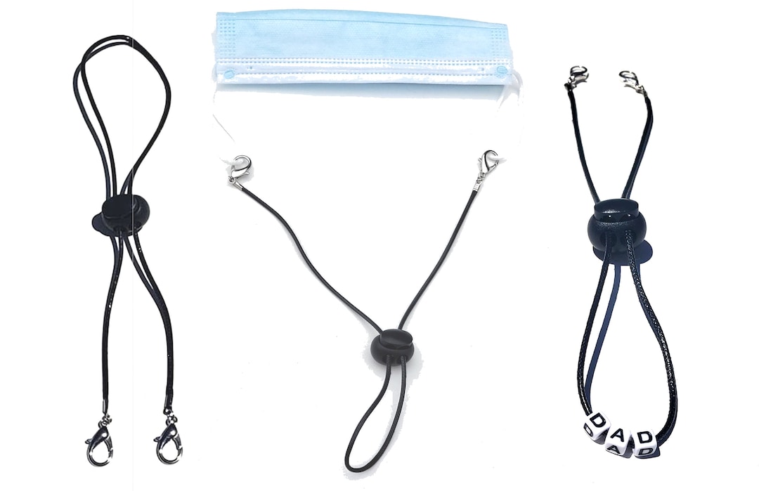 Adjustable Face Mask Lanyard / Face Mask Holder . Dont' Etsy