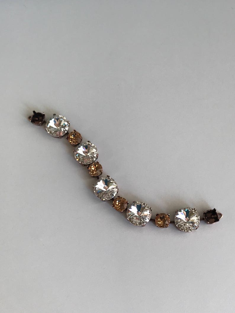 Empty Cup Chain Bracelet Setting Antique Copper Ox Bracelet Etsy