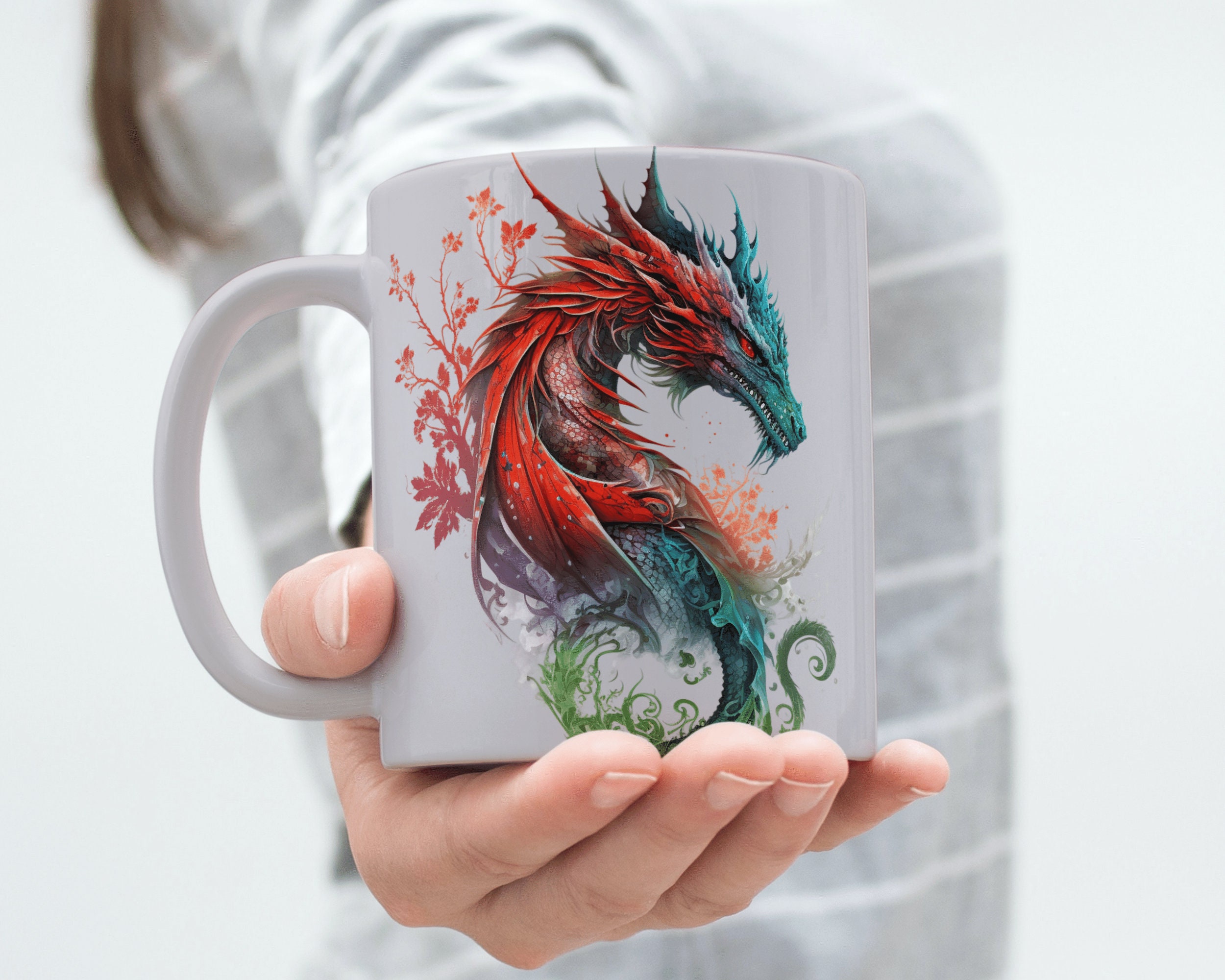 25 Dragon SVG, Digital Download, Fantasy House Clip Art Stickers ...