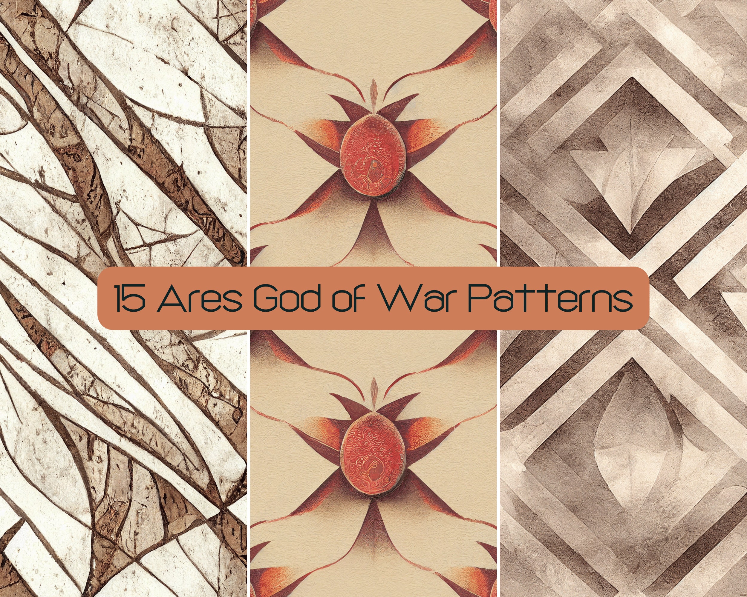 Ares God of War Pattern, Ancient Greek Digital Paper (SVG, JPG) - Etsy