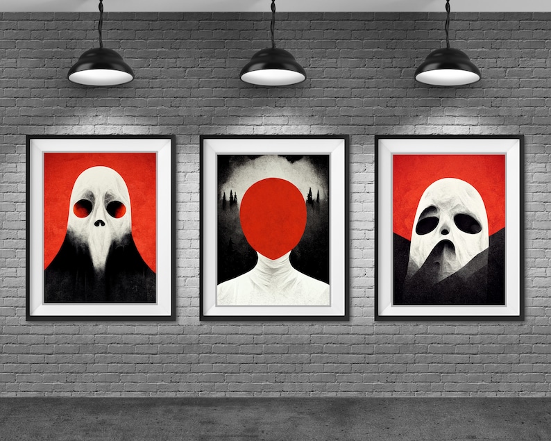 20 Minimalist Surreal Digital Art Print Gothic Horror Gallery - Etsy