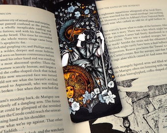 Goddess Athena Bookmark | Greek Mythology | Goddess Illustration | Mythical and Fantasy Wall Art | Book Lover | Literary Gift | Literature