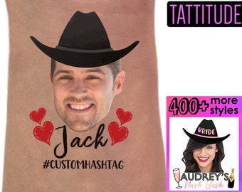 Nashville bachelorette party Custom Tattoos, country theme bachelorette, nash bash, groom face tattoo, brides last ride, smashed in nash