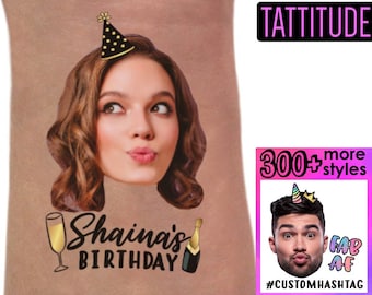 30th Birthday Party Favors | 30th birthday for her, for him, dirty 30, thirsty thirty 30, flirty 30 thirty, custom tattoos, thirty af, decor