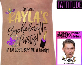 Mardi Gras tattoos | bachelorette party tattoos, mardi gras shirt, mardi gras mask, new orleans, mardi gras svg, fleur de lis tattoo, NOLA