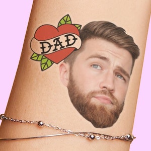 Tatuaggi per la festa del papà, tatuaggi personalizzati, regali divertenti per papà, regali per nonni, decorazioni per la festa del papà, regali divertenti