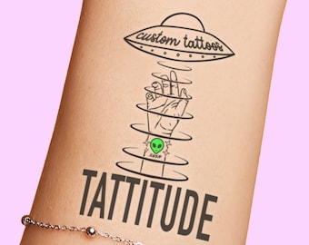 Custom Logo Tattoos - Your Logo or Artwork as a Temporary Tattoo