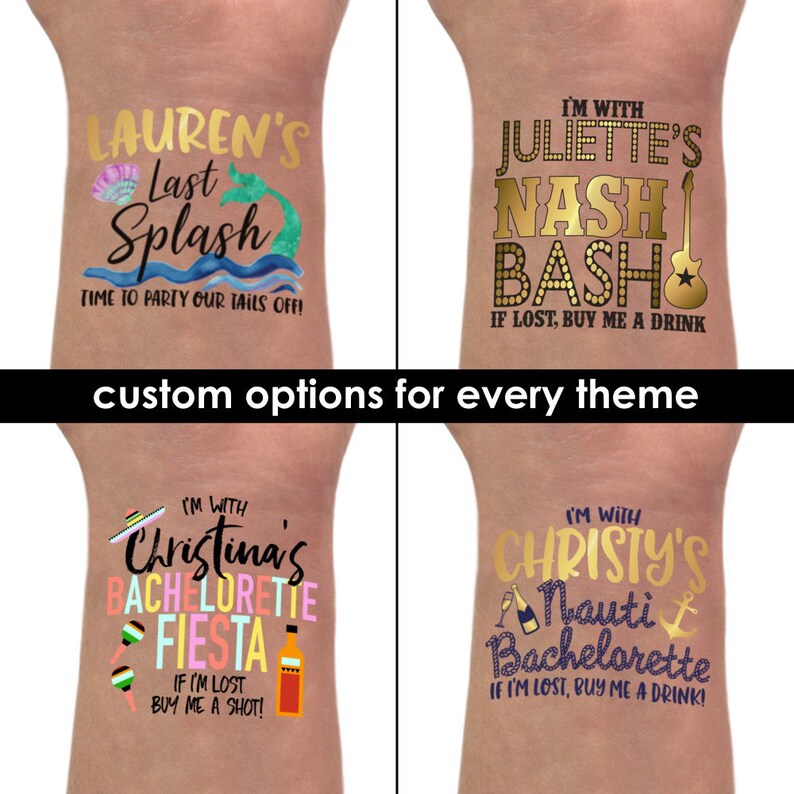 Austin Texas temporary tattoos | Austin bachelorette party, western, country, San Antonio bachelorette, Dallas bachelorette, country bride image 7