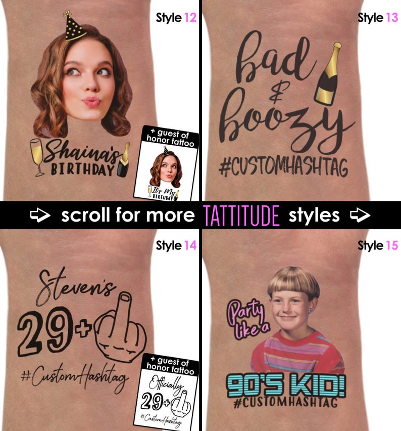 Talk Thirty To Me Tattoo Flash Tat custom Gold Tattoo 30th Birthday Tattoo 30th Birthday Foil Tattoo Dirty Thirty Dirty 30 Tattoo