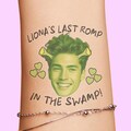 Last Romp in the Swamp Bachelorette Tattoos, Bachelorette Party Tattoo Favors, Funny Grooms Face Tattoo, Same Swamp Forever, Custom Tattoos