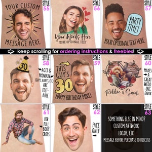 Funny Bachelor Party Groom Face Tattoos Favors, No Ragrets Regerts, Custom Personalized Gift for Groom Groomsmen, wolf pack, Bros wedding image 8