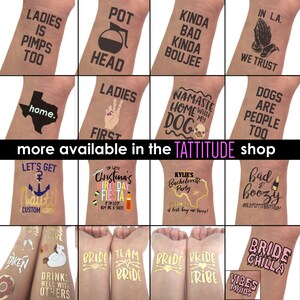 Austin Texas temporary tattoos | Austin bachelorette party, western, country, San Antonio bachelorette, Dallas bachelorette, country bride image 9