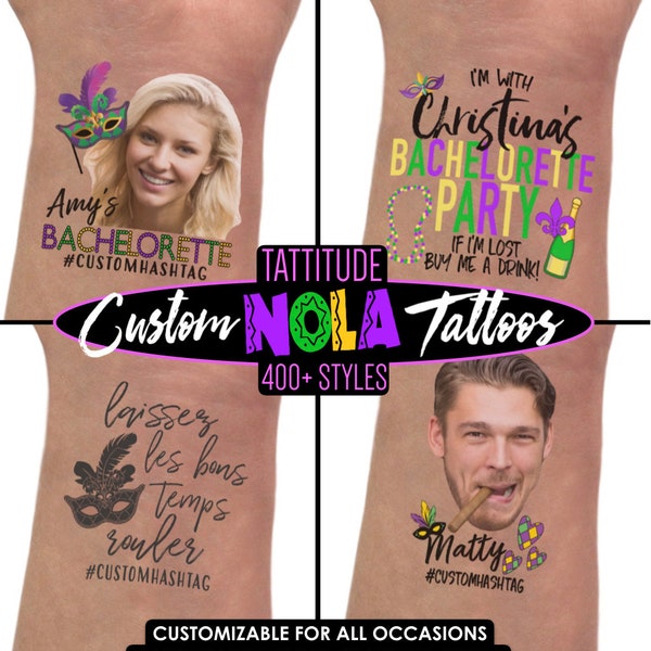 mardi gras bride bachelorette party