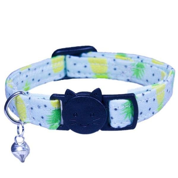 pineapple cat collar