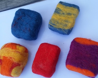 FELTED SOAP, Wool & Alpaca