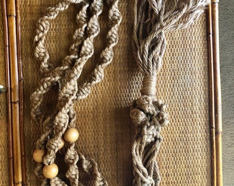 Vintage Macrame Plant Hanger