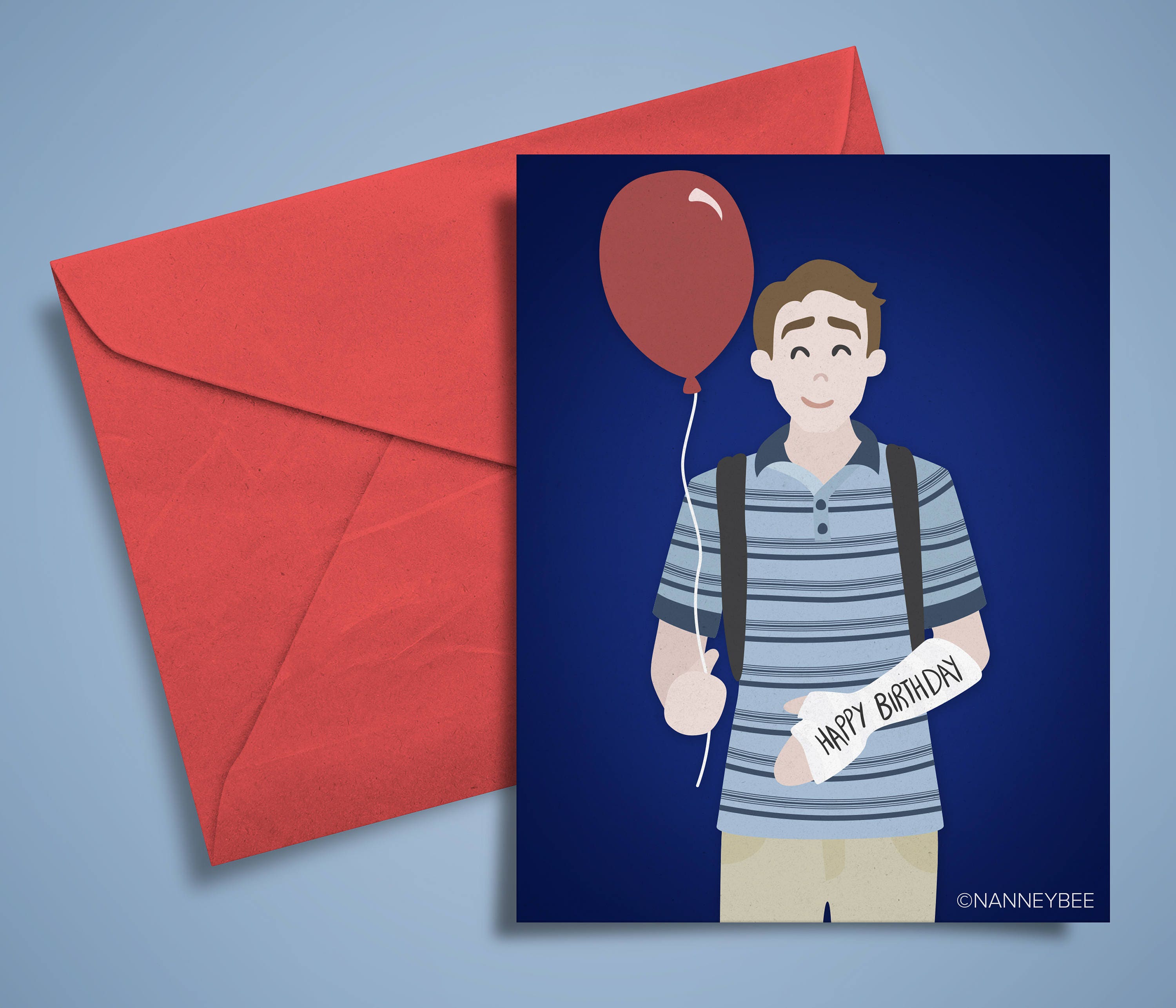 Dear Evan Hansen Musical Birthday Card Printable Print Etsy