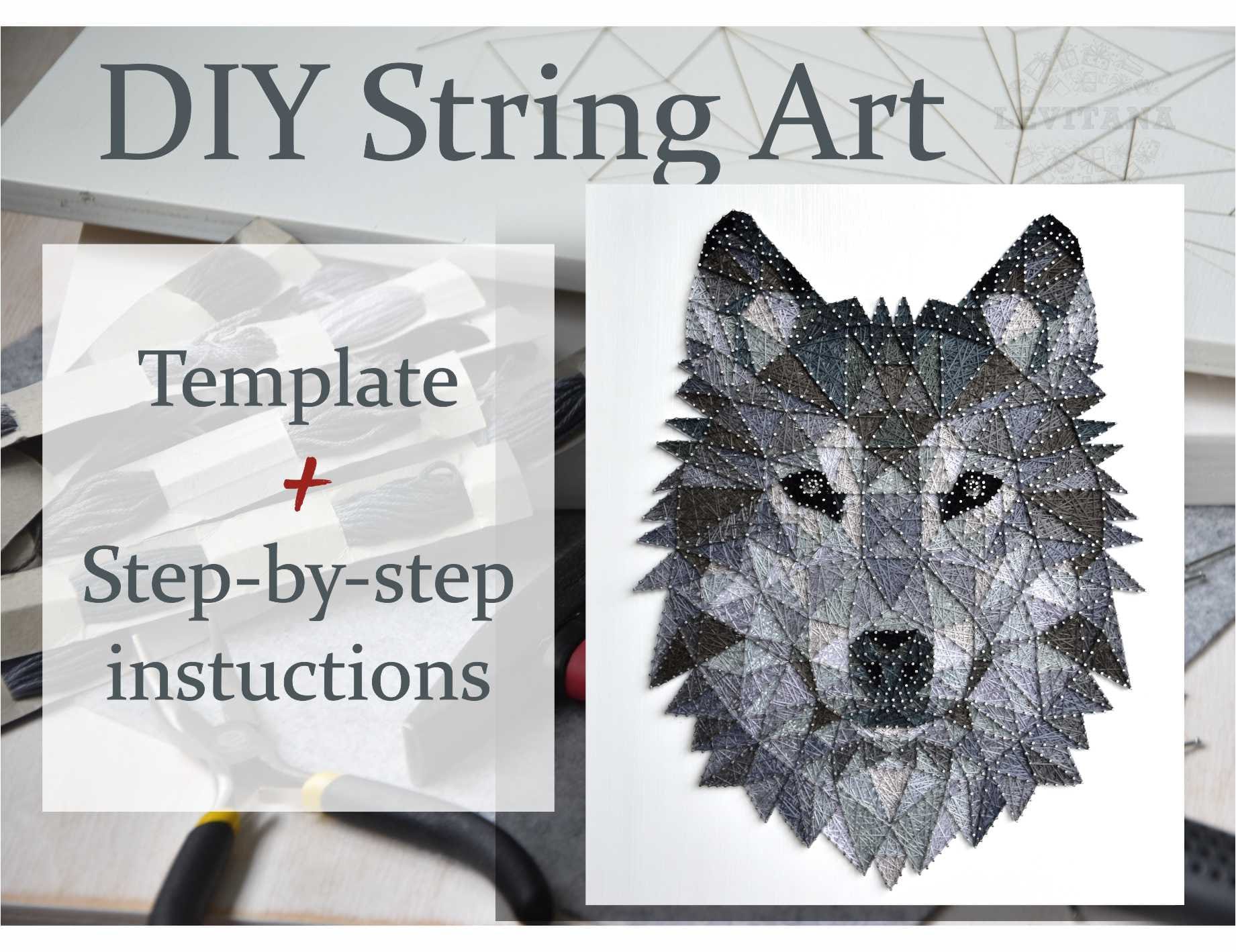 diy-string-art-wild-animal-template-digital-string-art-wolf-etsy