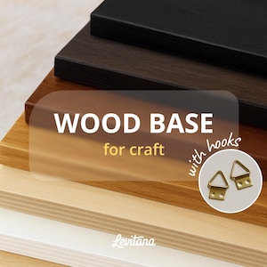 Wood Base for String Art Wooden Panel for Crafts & DIY