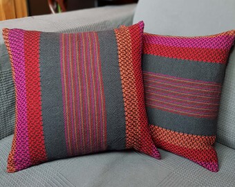 Sunset Zigzag Cushion