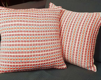 Western Stripe Grid Cushion