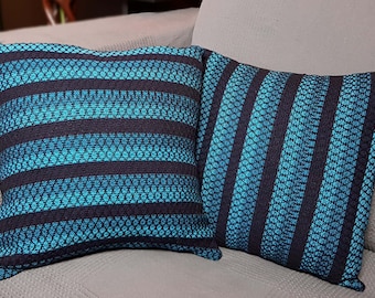 Welkin Stripe Lattice Cushion