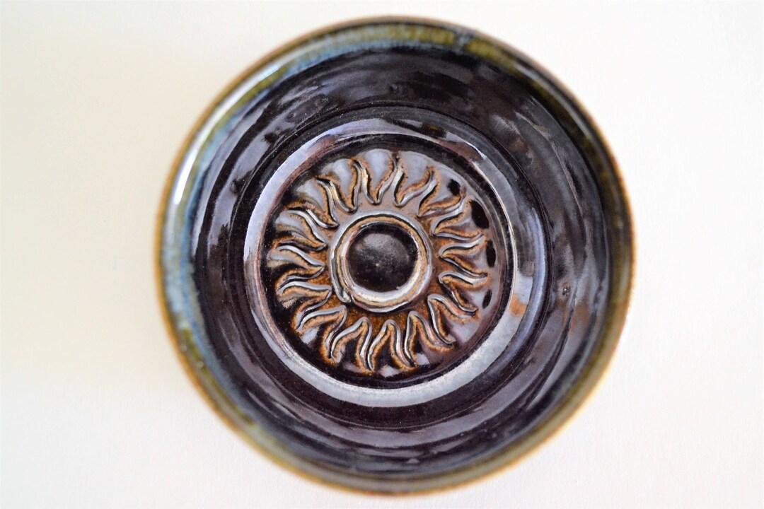 IN STOCK, Single Copita De Mezcal With Sun Design, Black Stamped Copita ...