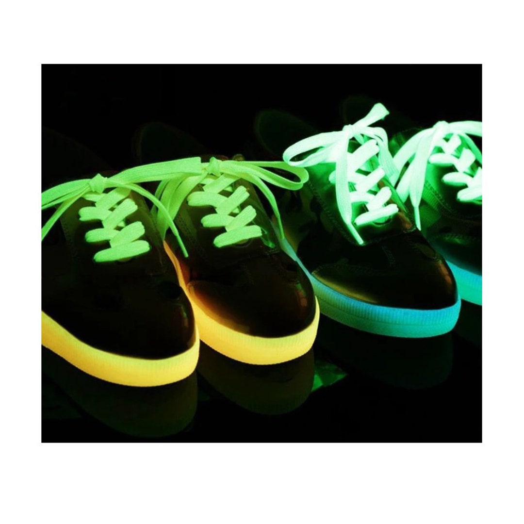 Glow in the Dark Shoelaces by UNIGLOW PRODUCTS LLC Luminous Sneakers