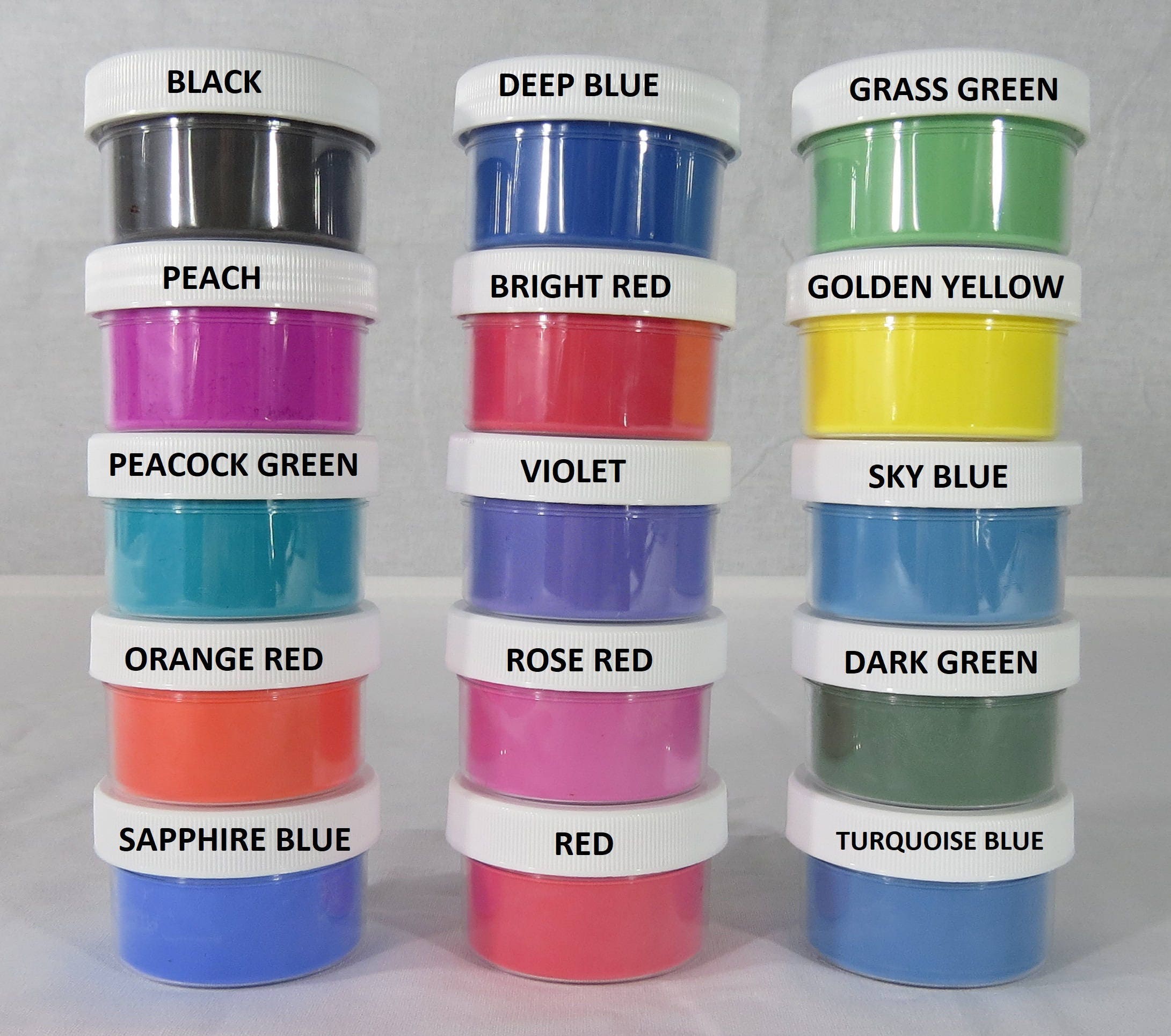 UniGlow's Temperature Activated Thermochromic Pigment Powder Which Works  Amazingly with Craft Projects and Making Color Changing Slime. | (5 X 1g =