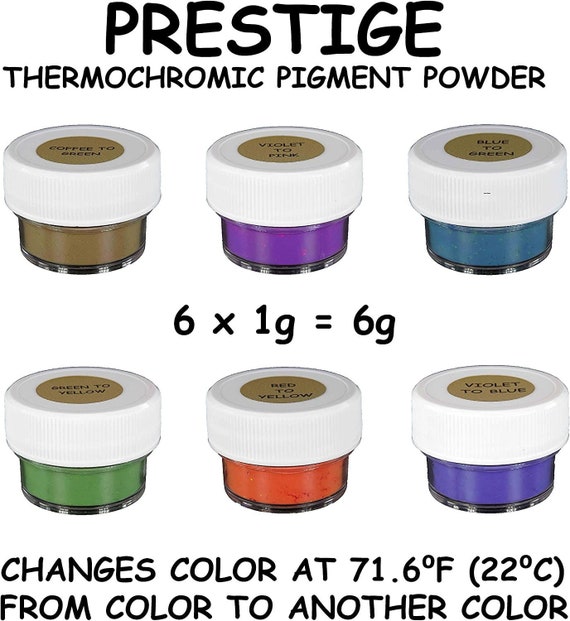 Red to Yellow Thermochromic Pigment