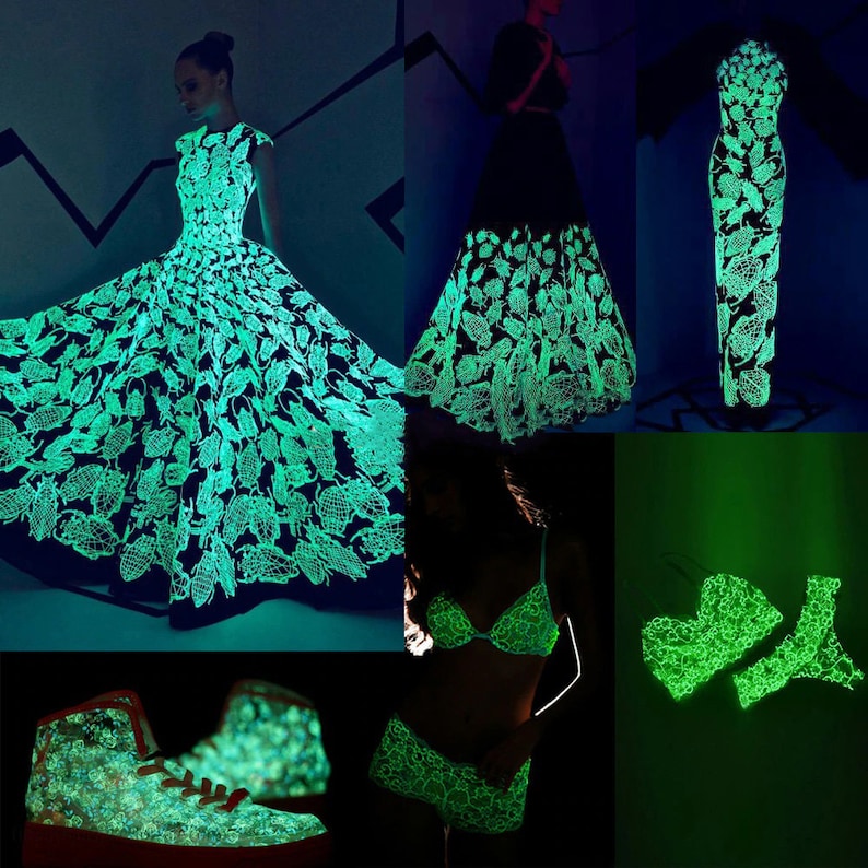 Glow in the Dark Embroidery Thread by UNIGLOW PRODUCTS LLC Etsy