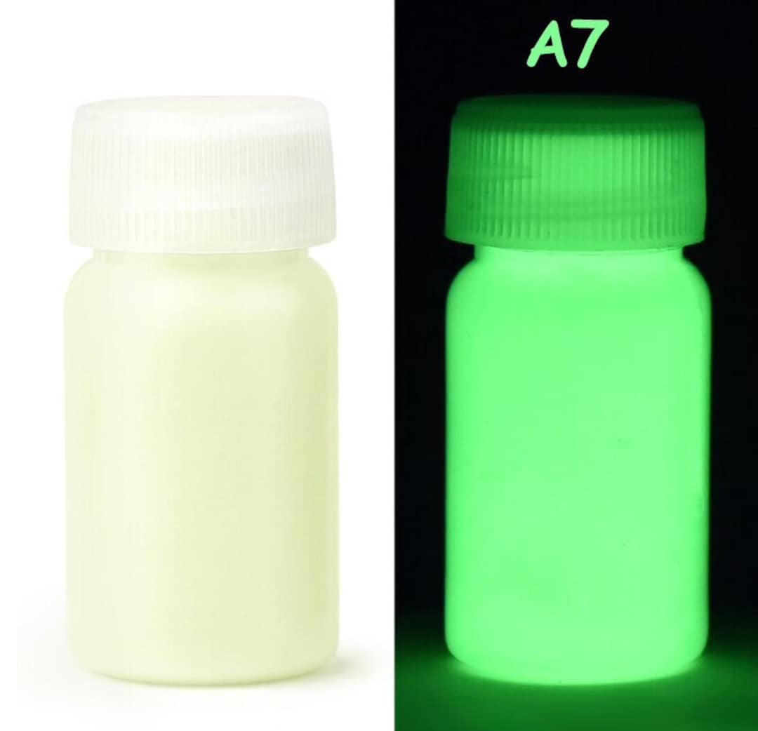 Glow in the Dark Acrylic Paint by UNIGLOW PRODUCTS LLC 25g Bottle Long-lasting Artwork Party