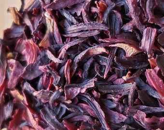 Hibiscus - Loose Leaf - Natural - Skincare - Haircare - Antioxidant - Hydration - Softening