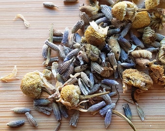 Serenity Now! Premium Loose Leaf Tea - Relaxation - Chamomile - Lavender - Herbal tea - Calm