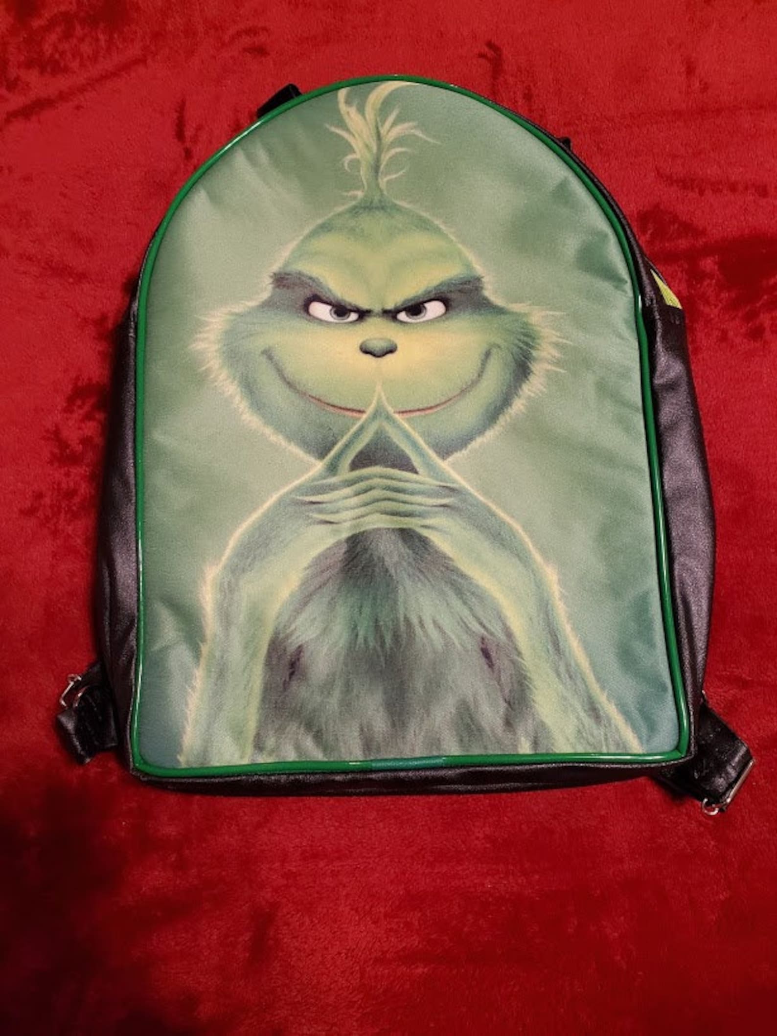grinch backpack purse